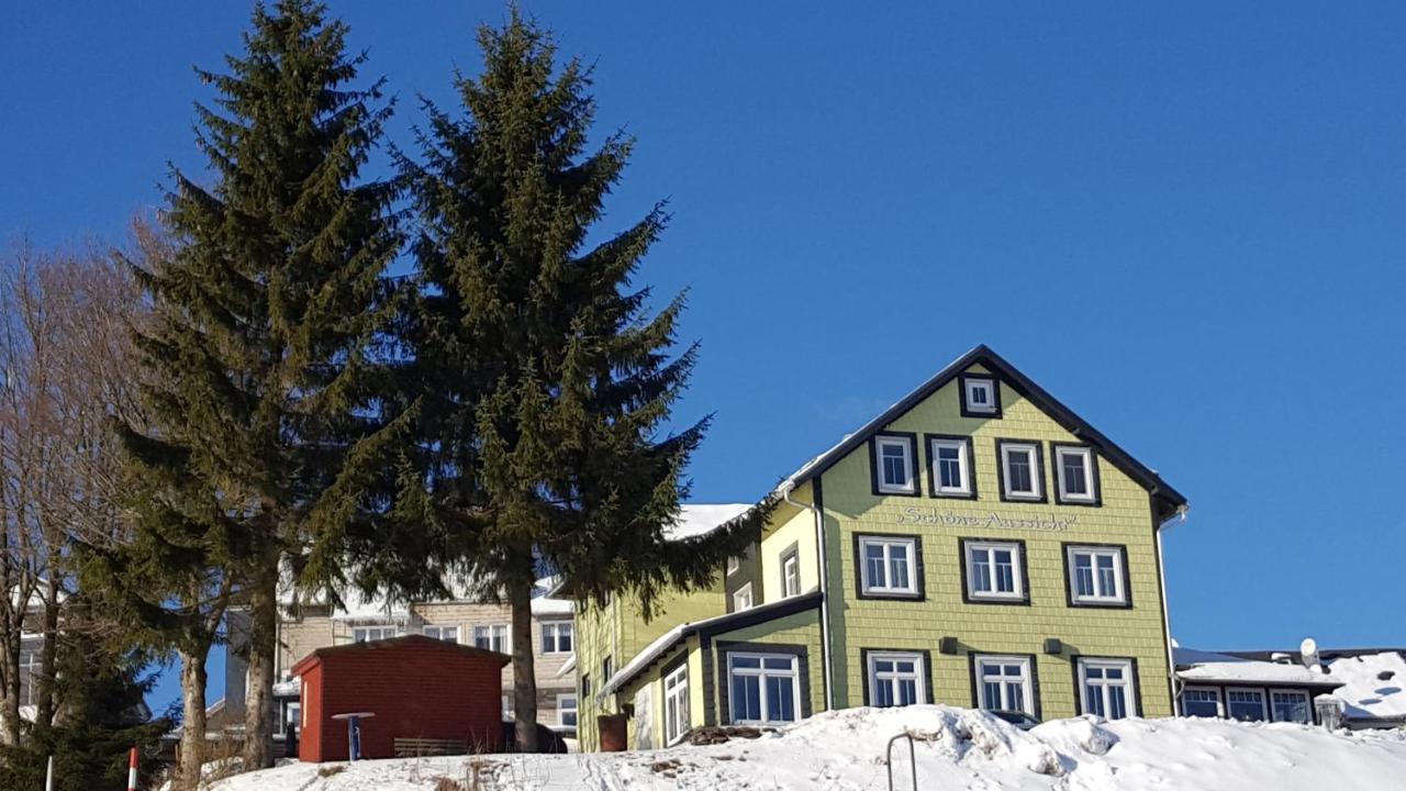 Hotel Schoene Aussicht Masserberg Exterior foto