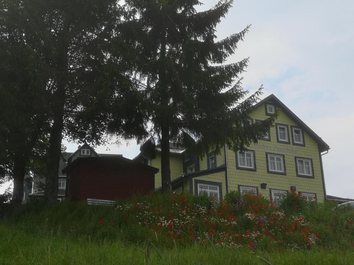 Hotel Schoene Aussicht Masserberg Exterior foto
